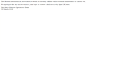 Desktop Screenshot of britastro.org